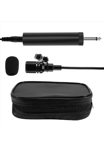 Erhu Saksafon Için 6 5mm Mikrofon Mikrofon Mikro Müzik Enstrümanı Eko Dostu Lavalier Laakel Micro (Yurt Dışından) fiyatları