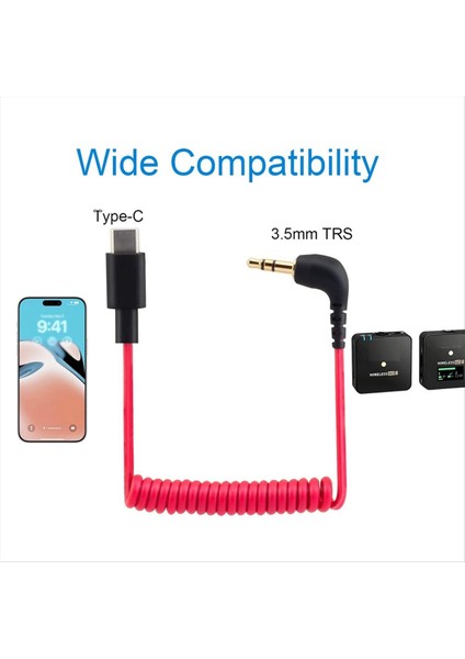 USB C Ila 3 5 mm Kablo Kablosuz Go Iı Sarmal Sağ Açılı Trs Erkek Dac Aux Aux Adaptör Ses Kordu (Yurt Dışından) modelleri