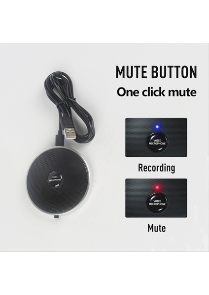 Konferans Odası Mikrofon USB Arayüzü Mikrofon Kapasitör Masaüstü Konferans Sohbeti Video Konferansı (Yurt Dışından) indirimleri
