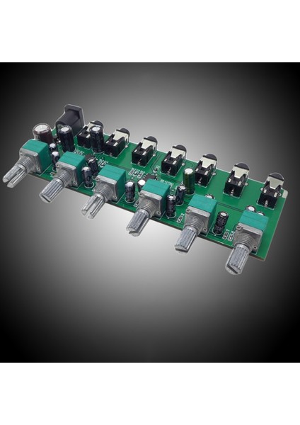 6 Yol Stereo Mikser Ses Distribütörü Karıştırma Kartı Bağımsız Hacim Kontrolü DC5-24V 1 Pc 6 Girişler 1 Çıkış (Yurt Dışından) indirimleri