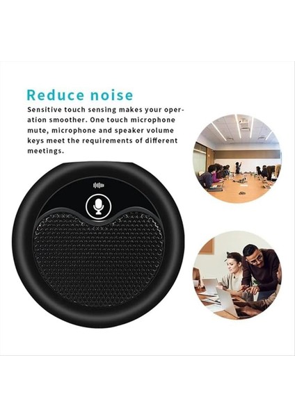 Video Konferansı USB Mikrofon Pc Dizüstü Bilgisayar Için Çok Yönlü Kondenser Mikrofon Çevrimiçi Toplantı Skype Kayıt Chating Yakınlaştırma (Yurt Dışından) fırsatları