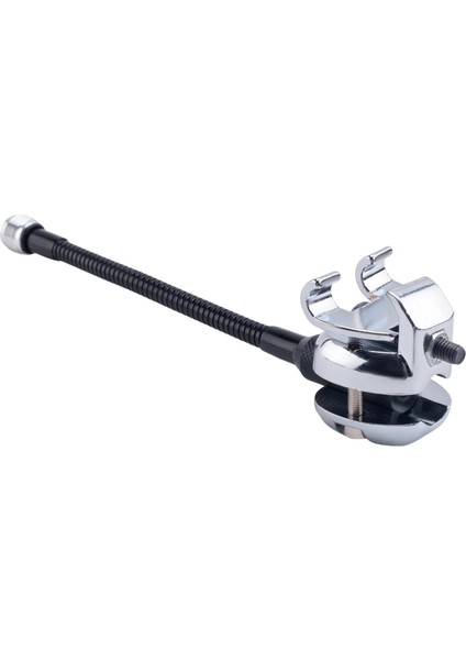Drum Mikrofon Stand Presleme Halkası Mikrofon Tutucusu Gooseeck Davul Aksesuarları (Yurt Dışından)