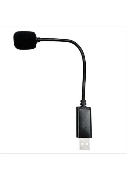 Taşınabilir USB Mikrofon Ayarlanabilir Mini Mic Anti-Noise Mini USB Mikrofon Dizüstü Bilgisayar/pc Bilgisayar (Yurt Dışından)