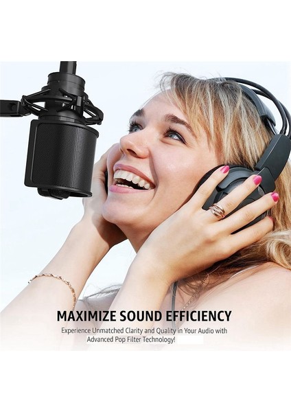 Mikrofon Filtresi Metal Örgü ve Köpük Filtreli Mikrofon Ekranı Gürültü Kalkanları Mikrofon Aksesuarları (Yurt Dışından) modelleri