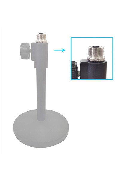 24 Adet 5/8 Inç Erkek Ila 3/8 Inç Dişi Mikrofon Dönüştürücü Dişli Vida Adaptörü Mikrofon Standları Için Knurls ile (Yurt Dışından) fırsatları