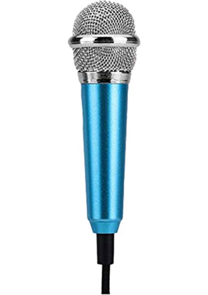 Ses Kaydı Sohbet ve Şarkı Söyleme Için Çok Yönlü Stereo Mikrofonlu 2 Adet Mini Mikrofon Android Mavi ve Pembe (Yurt Dışından) modelleri