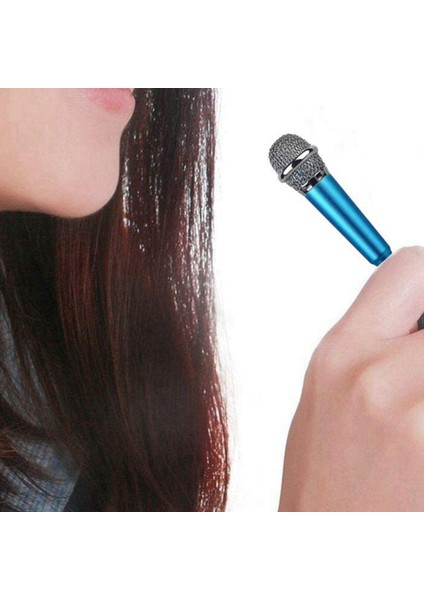 Ses Kaydı Sohbet ve Şarkı Söyleme Için Çok Yönlü Stereo Mikrofonlu 2 Adet Mini Mikrofon Android Mavi ve Pembe (Yurt Dışından) fırsatları