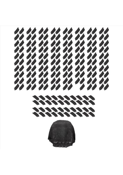 200 Adet Siyah Tek Kullanımlık Mikrofon Kapaklar Karaoke Anti-Splash Mikrofon Kapağı Toz Geçirmez Aksesuarlar (Yurt Dışından) modelleri