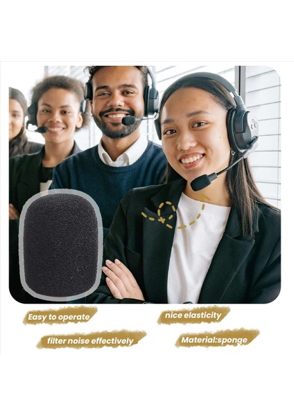 100 Adet Mini Köpük Mikrofon Ön Cam Mikrofon Kapak Köpük Koruması Küçük Yaka ve Kulaklık Mikrofonları Için (Yurt Dışından) indirimleri