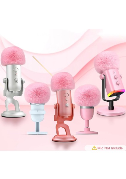 Mavi Yeti Mikrofon Için Mikrofon Köpek Kapağı Zealsound K66 Pembesi Için Kürklü Ön Cam Muff Ön Camı (Yurt Dışından) fırsatları