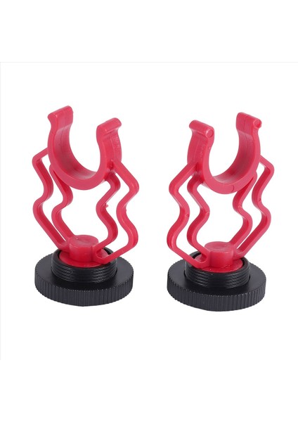 2pcs Evrensel Mikrofon Dalgalı Şok Montaj Adaptörü Plastik Mikrofon Braket Montaj Boya By-Mm1 Için Yedek (Yurt Dışından) fiyatları