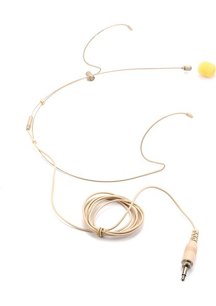 Ayarlanabilir Bej Çift Earhook Kondansatör Kulaklık Mikrofonu Headworn Kilitlenebilir Mikrofon 3 5 mm Kablosuz Için Fiş (Yurt Dışından) fırsatları