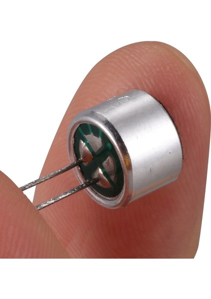 20 Pcs 9 7mm x 7mm 2 Pin Mic Capsule Elektret Kondenser Minifon (Yurt Dışından) fırsatları