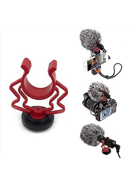 4pcs Evrensel Mikrofon Dalgalı Şok Montaj Adaptörü Plastik Mikrofon Braket Montaj Boya By-Mm1 Için Yedek (Yurt Dışından) indirimleri