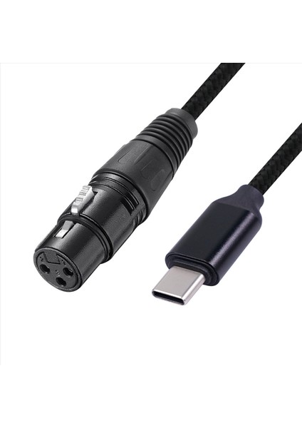 2x USB C Ila Xlr Dişi Kablosu USB C Mikrofon Kablo Tip C Erkek - Xlr Dişi Mikrofon Bağlantı Stüdyosu Ses Kablosu (2m/6 6ft) (Yurt Dışından) modelleri