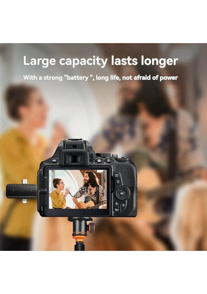 3&#39 Ü 1 Arada Cep Telefonu Canlı Yayın Mikrofonu Kablosuz Klip Mikrofon Kayıt Için Uygun ve Kısa Video Bir Ila Iki (Yurt Dışından)