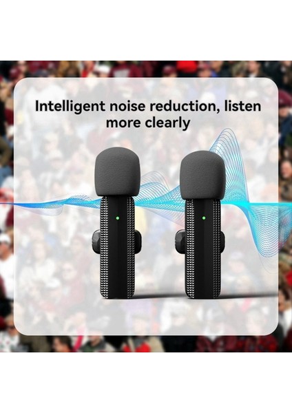 3&#39 Ü 1 Arada Cep Telefonu Canlı Yayın Mikrofonu Kablosuz Klip Mikrofon Kayıt Için Uygun ve Kısa Video Bir Ila Iki (Yurt Dışından) modelleri