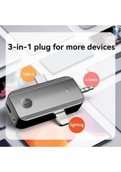 3&#39 Ü 1 Arada Cep Telefonu Canlı Yayın Mikrofonu Kablosuz Klip Mikrofon Kayıt Için Uygun ve Kısa Video Bir Ila Iki (Yurt Dışından) fırsatları