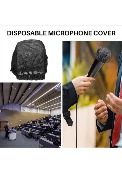 300PCS Tek Kullanımlık Mikrofon Kapak Mikrofonu Mikrofon Mikrofon Karaoke Mikrofon Için Mikrofon Ön Cam Koruyucu (Yurt Dışından) indirimleri