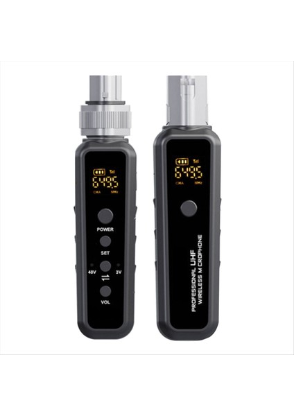 Uhf Kablosuz Mikrofon Dönüştürücü Xlr Verici ve Dinamik Mikrofon Gitar Alıcı Adaptörü 500-600MHZ Için Alıcı (Yurt Dışından) fırsatları