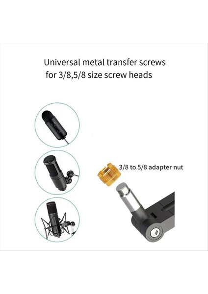 Evrensel Ayarlanabilir Bom Kolu Oyun Stüdyosu Radyo Medyası Için Metal Süspansiyon Makas Mikrofon Standı (Yurt Dışından) fırsatları