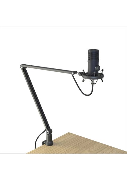 Evrensel Ayarlanabilir Bom Kolu Oyun Stüdyosu Radyo Medyası Için Metal Süspansiyon Makas Mikrofon Standı (Yurt Dışından) indirimleri