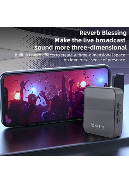 Kablosuz Lavalier Mikrofon Bir Ila Bir Tip-C Konnektör Klips Gürültü Alma Kayıt Kayıt Kayıt Bluetooth Mikrofon (Yurt Dışından)