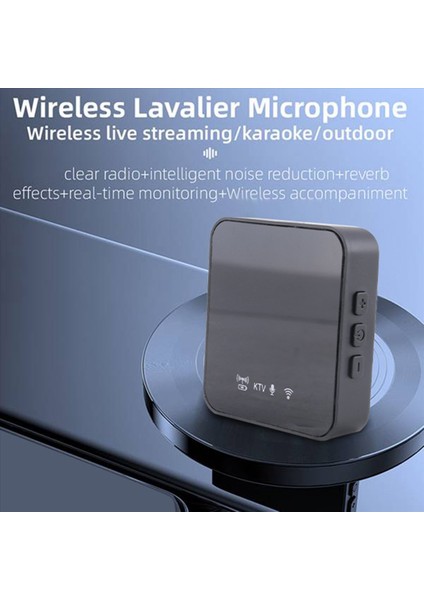 Kablosuz Lavalier Mikrofon Bir Ila Bir Tip-C Konnektör Klips Gürültü Alma Kayıt Kayıt Kayıt Bluetooth Mikrofon (Yurt Dışından) modelleri