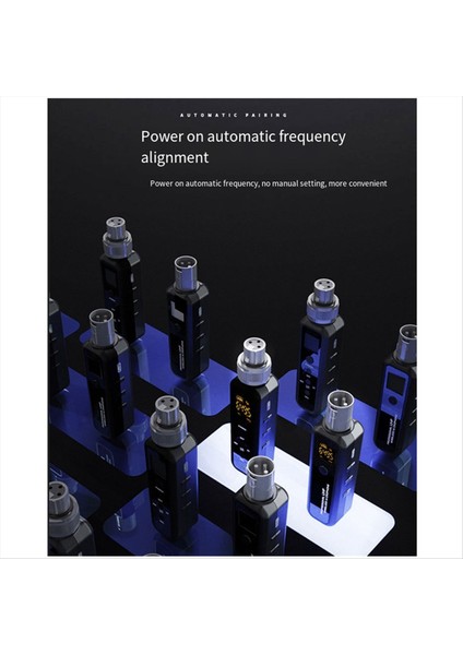 Uhf Kablosuz Mikrofon Dönüştürücü Xlr Verici ve Dinamik Mikrofon Gitar Alıcı Adaptörü 640-690MHZ (Yurt Dışından) modelleri