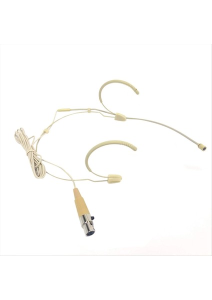 Earhook Mikrofon Amplifikatörü 3 Pinli Kulaklıklı Kulaklık Mini Kulaklıklı Hoparlör Cep Telefonu ve Bilgisayar Xlr Kondenser Mikrofon (Yurt Dışından)