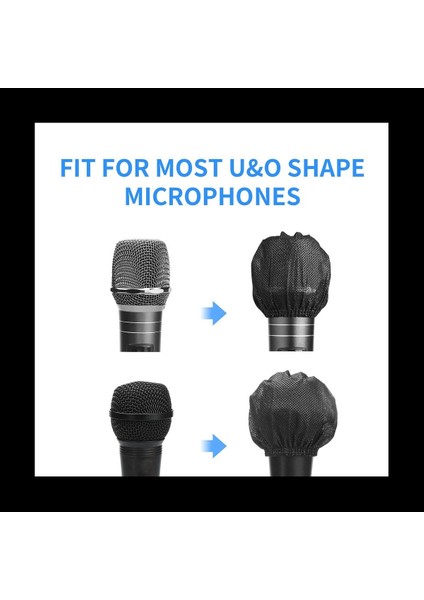 480PCS Mıc Kapakları Tek Kullanımlık Olmayan Mikrofon Kapak Mikrofonu Ön Cam ve Karaoke Için Filtreler (Yurt Dışından) indirimleri