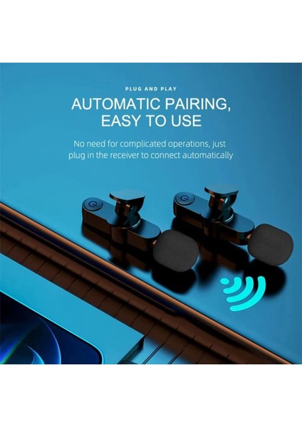 Röportajlar Için 3 In1 Kablosuz Lavalier Mikrofon Iphone/ipad/android/akıllı Telefon/kamera/bilgisayar Için Video Podcast Için (Yurt Dışından) fırsatları