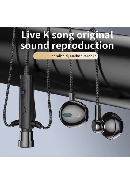 Karaoke Canlı Yayın Çevrimiçi Sınıf Oyun Siyah Yeşil Için Kulaklık Mini Klip Mikrofon ile 3 5mm Kulak Içi Lavalier Mikrofon (Yurt Dışından) modelleri