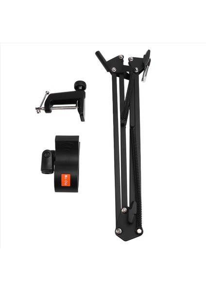 Ayarlanabilir Mikrofon Süspansiyon Bomu Makas Kolu Ses Kaydı Standart Mikrofon Yayını Alüminyum Alaşım (Yurt Dışından)