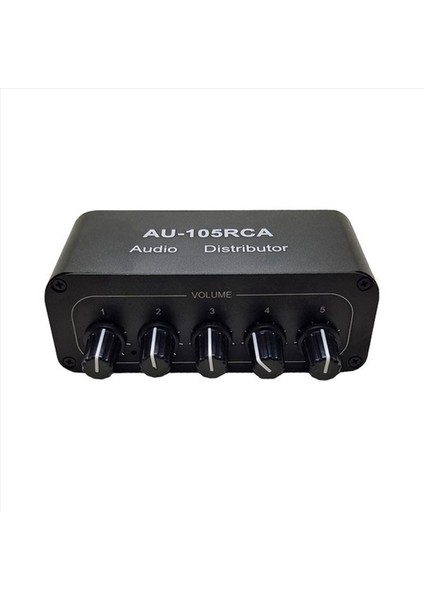 2x Stereo Ses Mikseri 1 Güç Amplifikatörleri Için 5 Çıkış Çok Kanallı Ses Kaynak Distribütörü Rca Arabirimi (Yurt Dışından) fiyatları