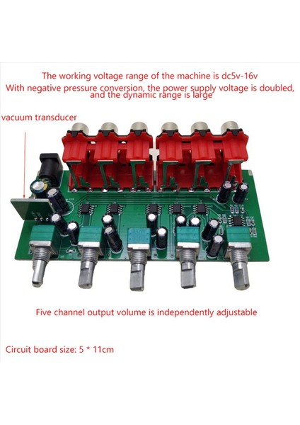 2x Stereo Ses Mikseri 1 Güç Amplifikatörleri Için 5 Çıkış Çok Kanallı Ses Kaynak Distribütörü Rca Arabirimi (Yurt Dışından) indirimleri