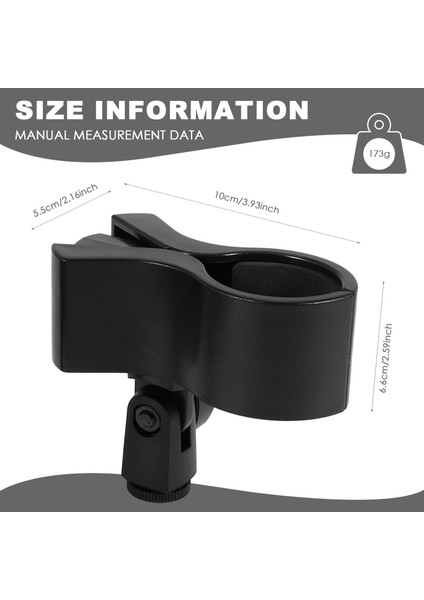 2 Adet Mikrofon Klips Tutucu 5/8 Inç Erkek Ila 3/8 Inç Vidalı Adaptörlü Ayarlanabilir Mikrofon Tutucu Kelepçesi (Yurt Dışından) fiyatları