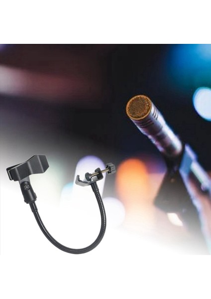 Radyo Yayın Stüdyosu Için Masa Kelepçesi ile 3x Esnek Gooseeck Mikrofon Standı Canlı Yayın Ekipmanları (Yurt Dışından) fırsatları