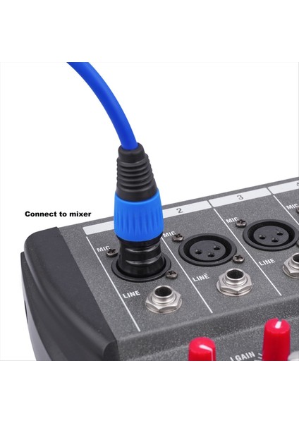 Xlr Kabloları Xlr Erkek-Kadın Mikrofon Kablosu 3 Pimli Dengeli Korumalı Mikrofon Uzatma Kablosu 5 Pcs (Yurt Dışından) fiyatları