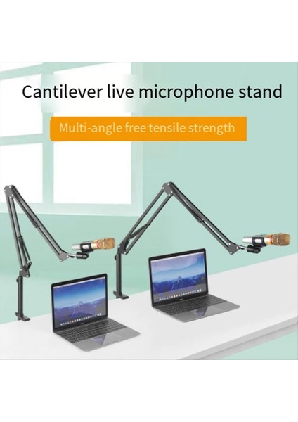 50CM Yükseklik Artışı Model Mikrofon Bom Kolu Masa Podcasting Video Oyunları Radyo ve Stüdyo Audio C Için Stand Standı C (Yurt Dışından) modelleri