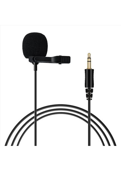 2x Çok Yönlü Mikrofon 3 5mm Lavalier Kravat Klips Mikrofonları Mini Ses Mikrofonu Kamera Bilgisayar Dizüstü Bilgisayar Için (Yurt Dışından) fiyatları
