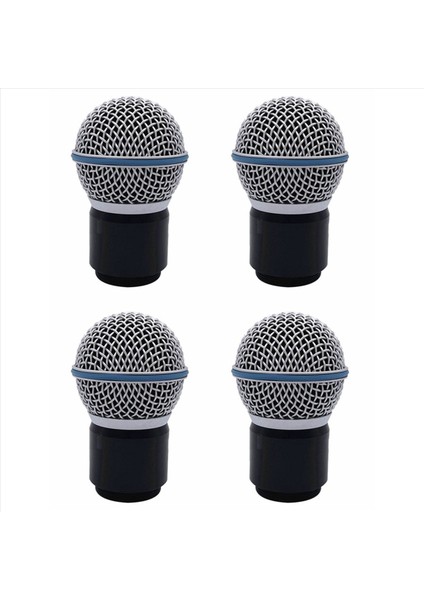 4pc BETA58A Mikrofon Kafa Mikrofon Kapsülü Shure BETA58A Kablosuz Mikrofon Kartış Kartsülü (Yurt Dışından)