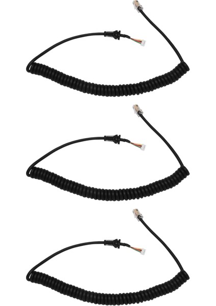 3x Yedek Mikrofonlar Yaesu MH-48A6J FT-7800 FT-8800 FT-8900 FT-7100M FT-2800M FT-8900R (Yurt Dışından)