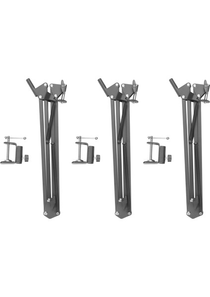 3x Ayarlanabilir Masaüstü Kelepçesi Süspansiyon Bomu Makas Kol Montajı Stand Tutucu Logitech Web Kamerası C922 C930E C930 C920 C615 (Yurt Dışından)