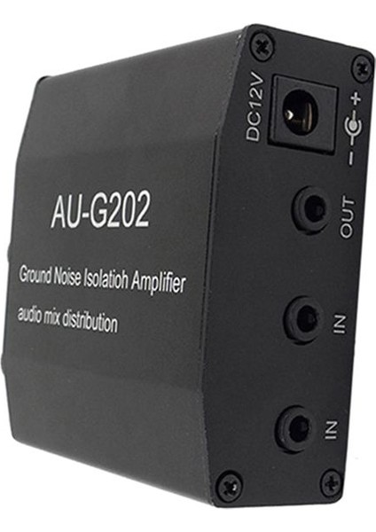 AUG202 Ses Mikser Distribütörü DC5-18V Zemin Gürültüsü Lsolatioh Amplifikatör Çift Kanal 2 Içerisi 2 Out Amplifikatör (Yurt Dışından) fiyatları