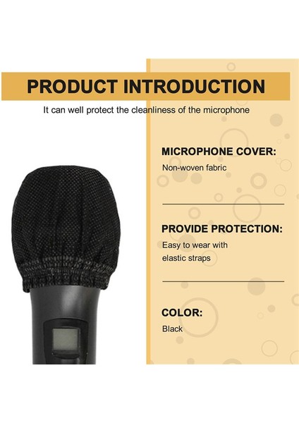 480 Pcs Tek Kullanımlık Mikrofon Kapağı Ktv Kayıt Stüdyosu Karaok (Yurt Dışından) fırsatları