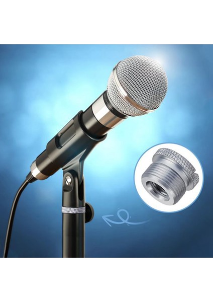 10PCS Mikrofon Vidalı Adaptör 3/8in Ila 5/8in Erkek Mikrofon Iplik Vidalı Mikrofon Miko Montaj Stand Aksesuarları Onarım Parçaları (Yurt Dışından) indirimleri