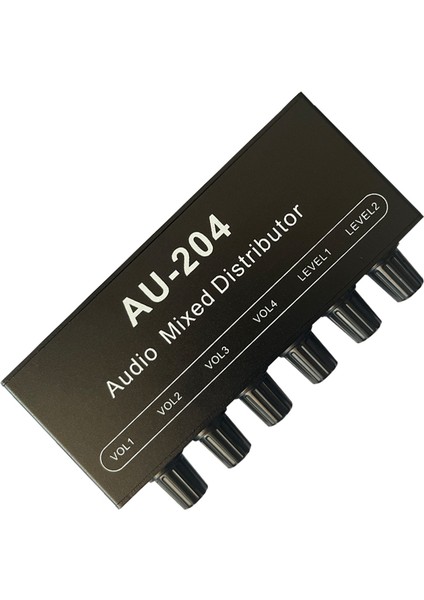 Stereo Audio Mixer Distribütör Sinyal Seçici Seçici 2 Giriş 4 Çıktı Ayrı Ayrı Kontrol Kulaklık Amplifikatör (Yurt Dışından) modelleri