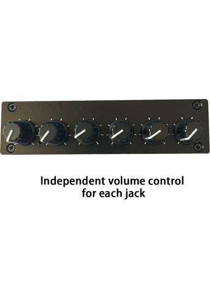 Stereo Audio Mixer Distribütör Sinyal Seçici Seçici 2 Giriş 4 Çıktı Ayrı Ayrı Kontrol Kulaklık Amplifikatör (Yurt Dışından) indirimleri