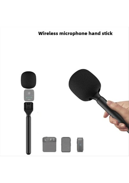 Kablosuz Lavalier Mikrofon Için Ön Cam Köpüklü El Tipi Kablosuz Mikrofon Adaptörü (Yurt Dışından) indirimleri